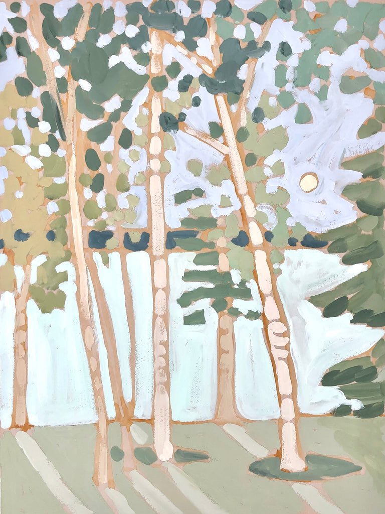 Birch Trees No.  6 - 18x24