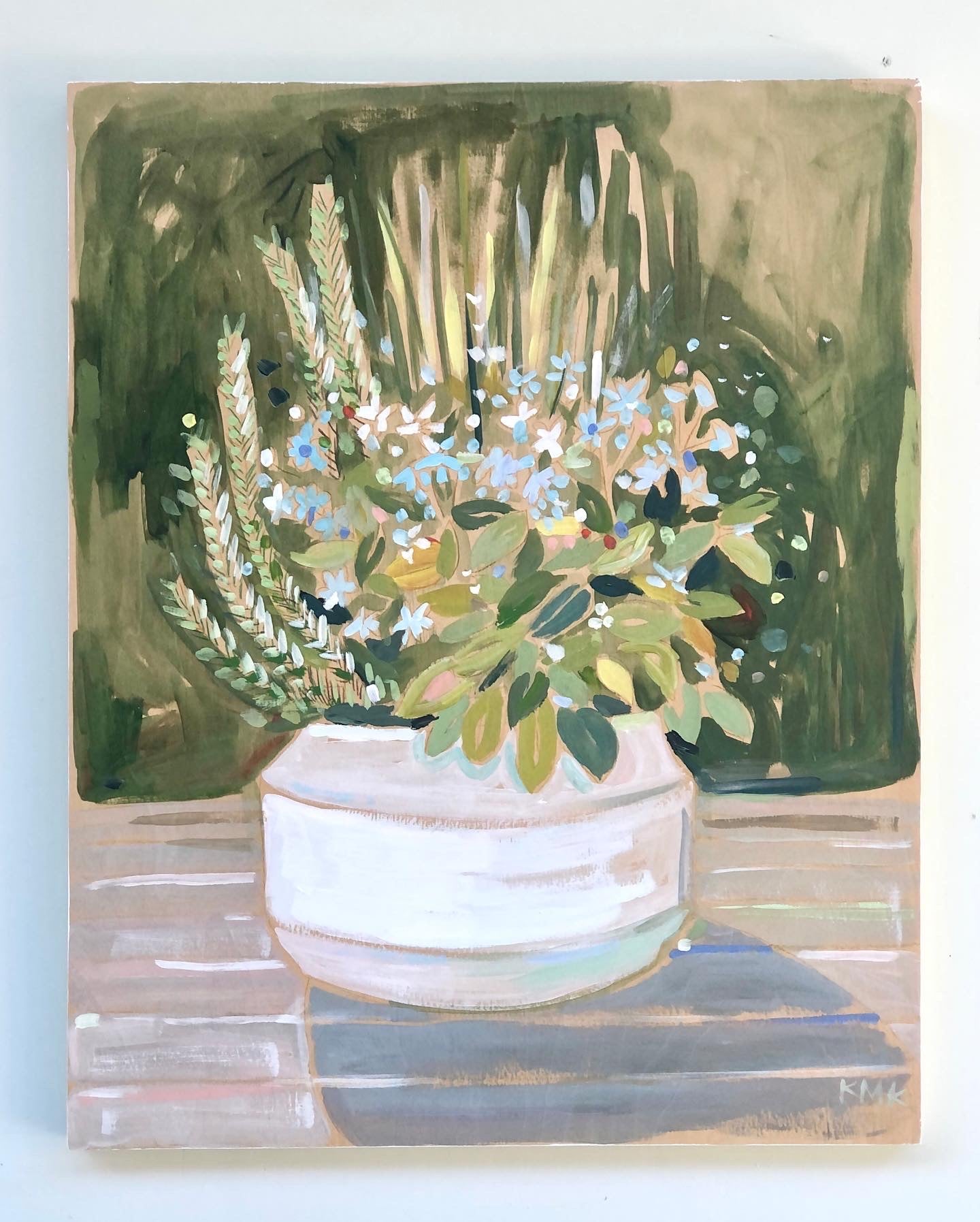 Summer Floral No. 1 - 24x30 - Katherine Miller Knuth